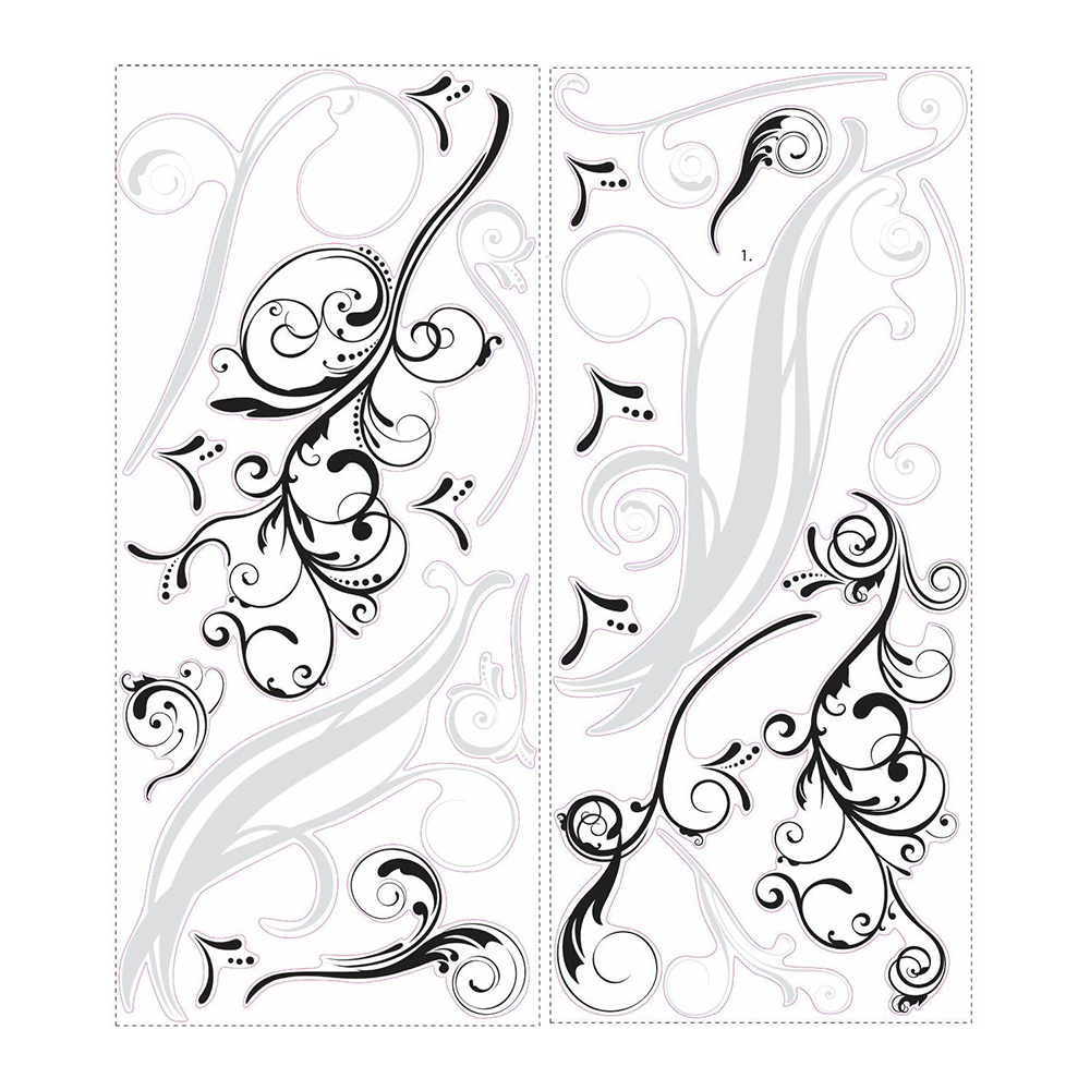 Väggdekor RoomMates Forever Twined