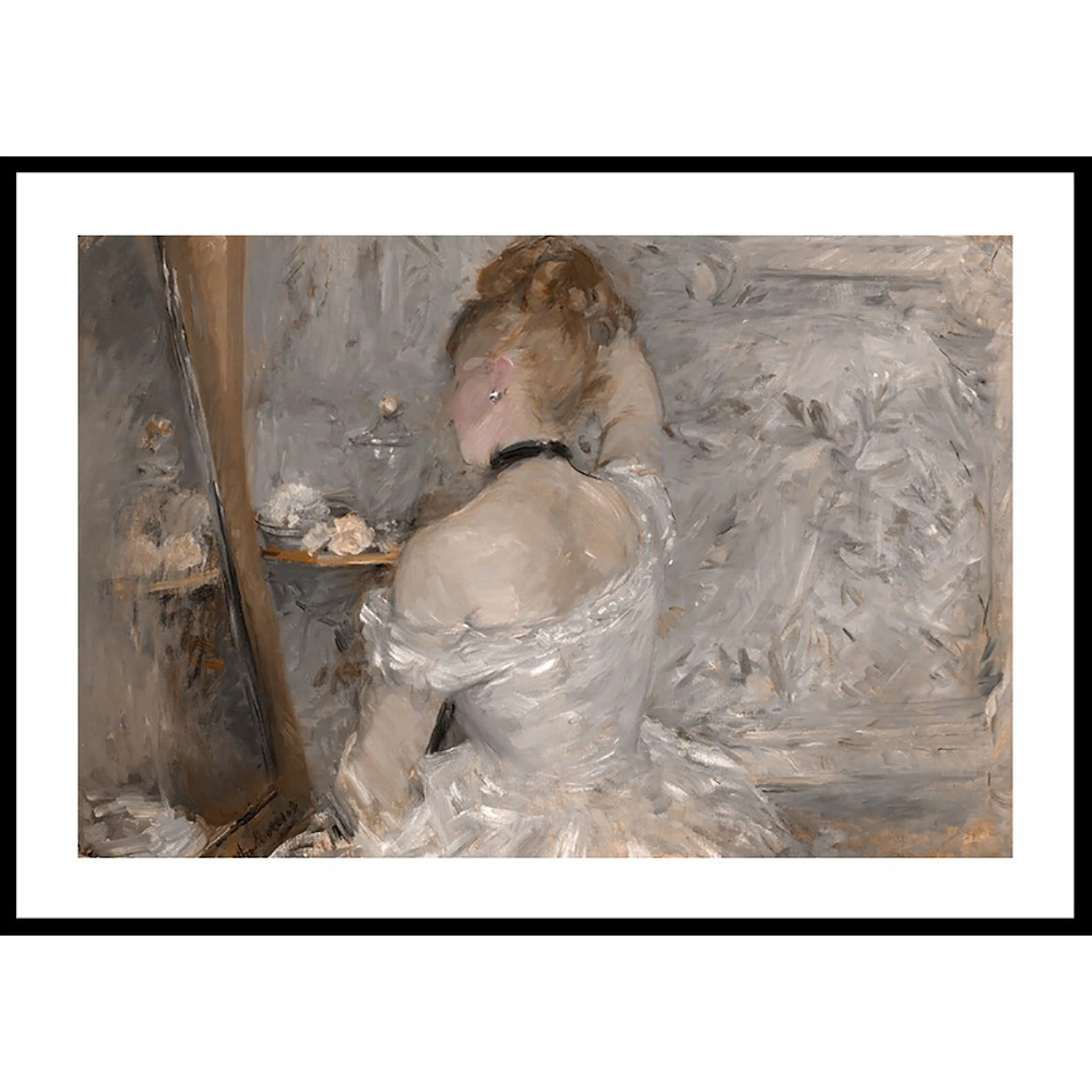 Poster Gallerix Femme A Sa Toilette By Berthe Morisot