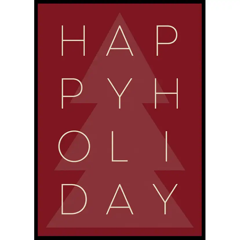 Poster Gallerix Happy Holiday