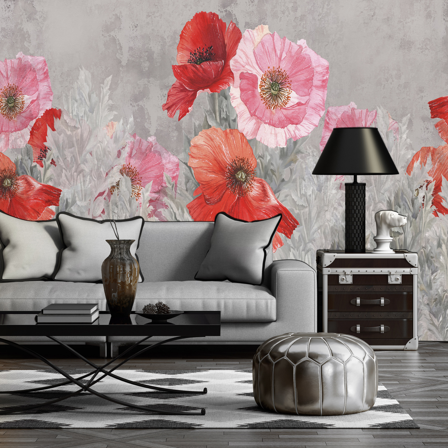 Fototapet Arkiio Gray Meadow