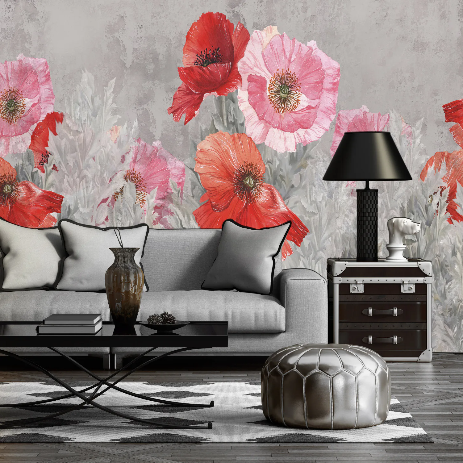 Fototapet Arkiio Gray Meadow