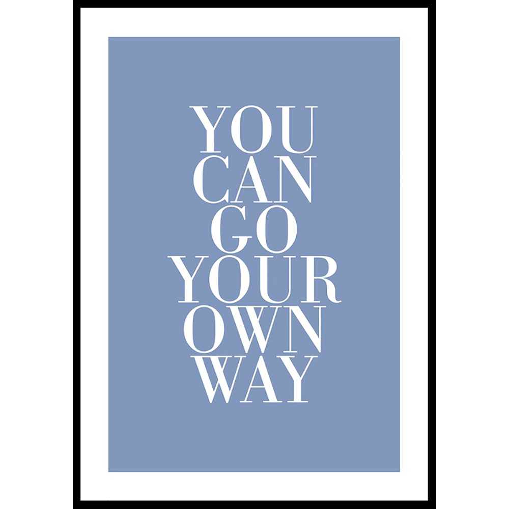 Poster Gallerix Your Own Way