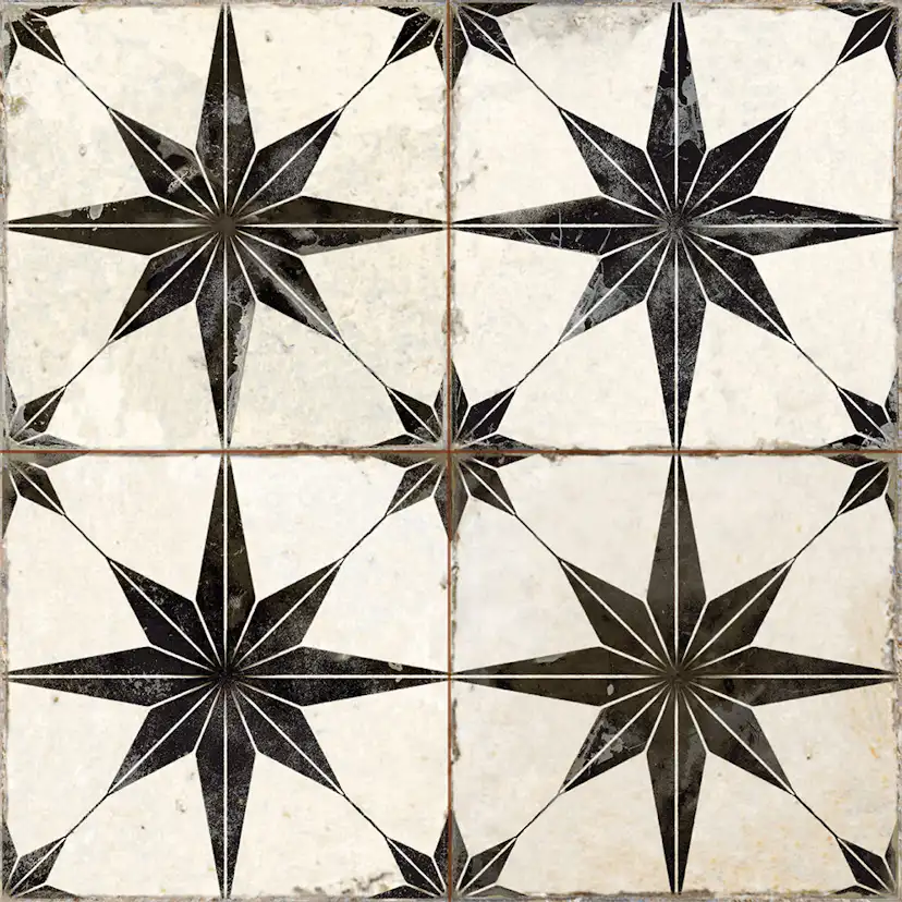 Klinker Tenfors Peronda FS Star Black LT 45x45 cm