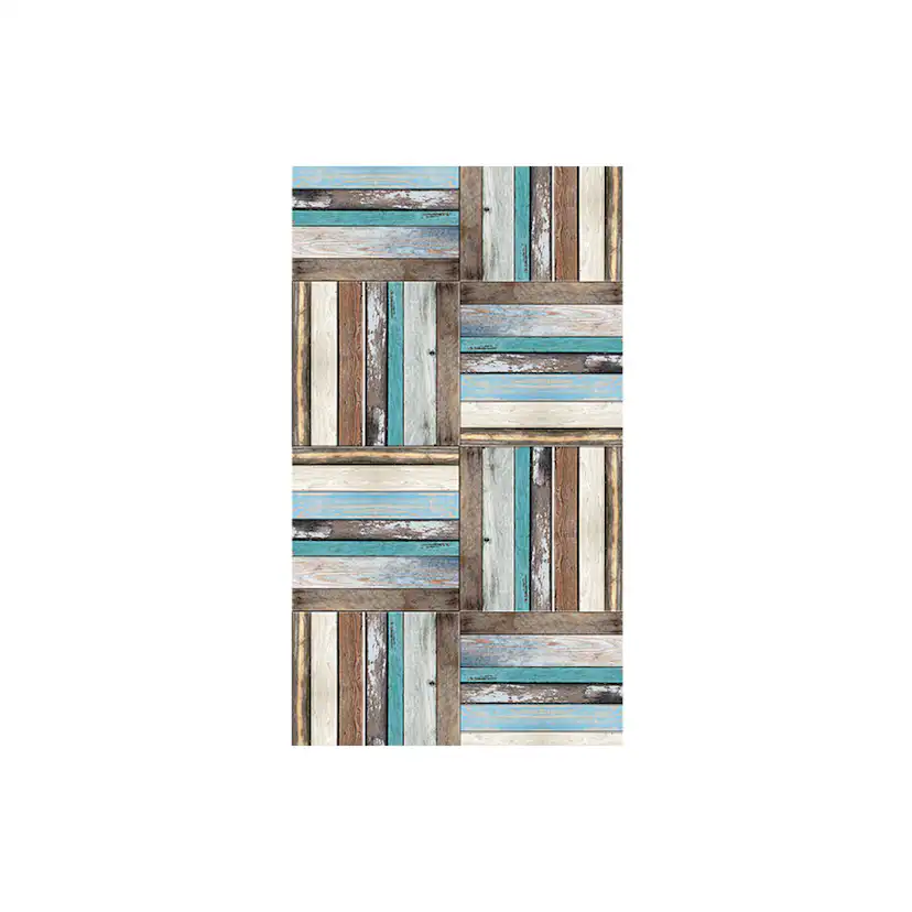 Fototapet Arkiio Wooden weave of colors 50x1000 cm