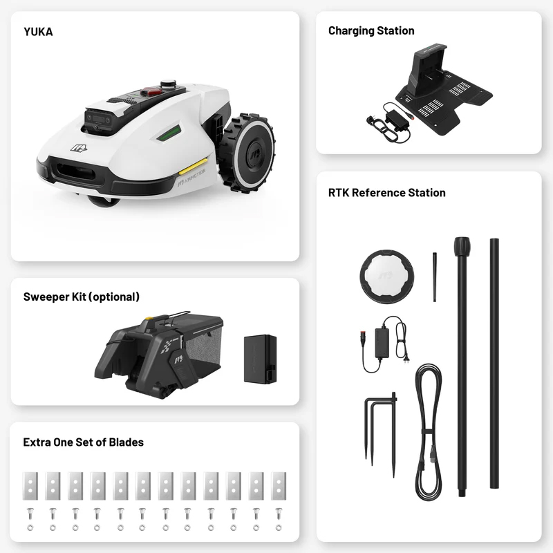 Robotgräsklippare Mammotion YUKA 3000 Utan Slinga