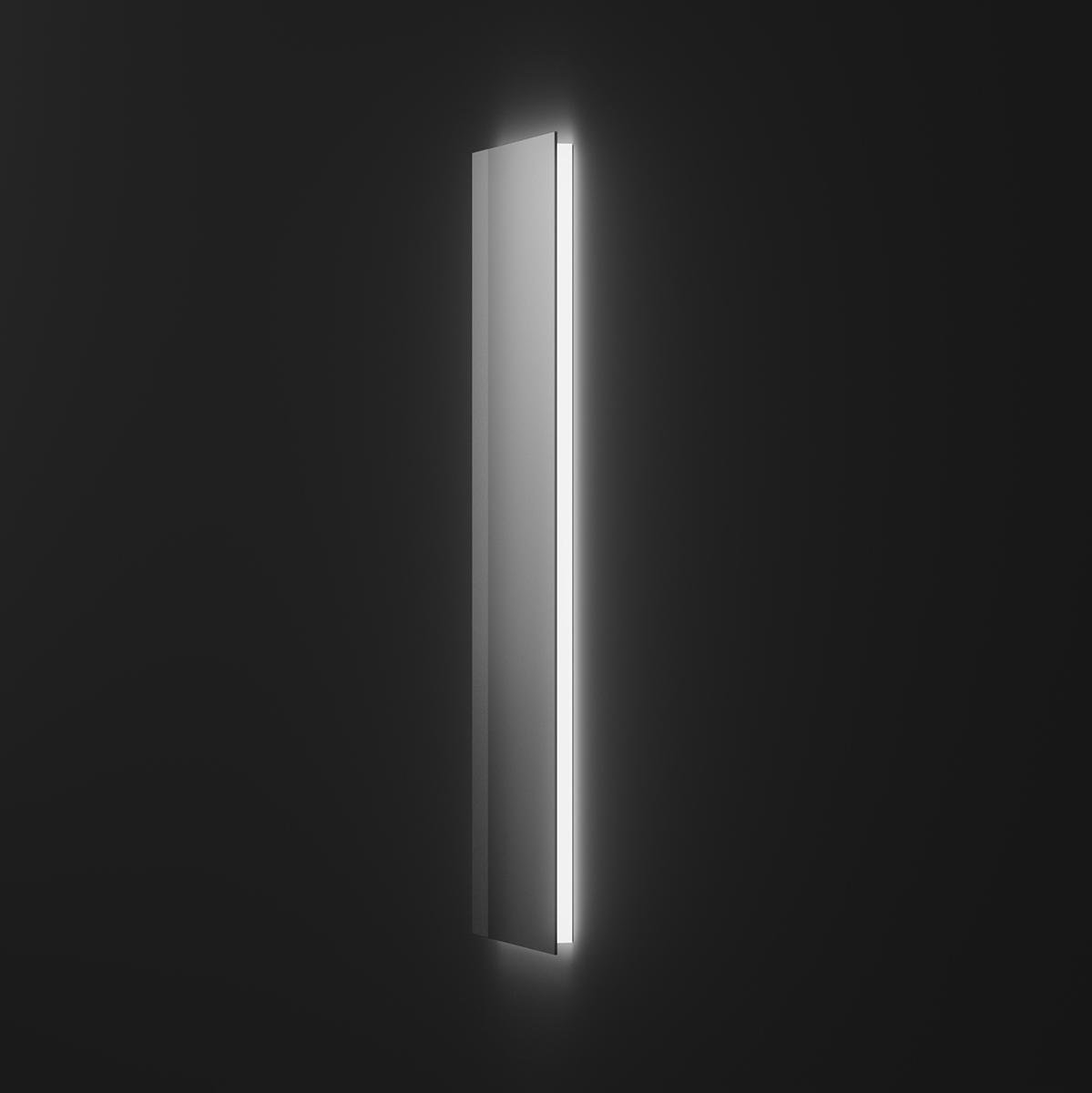 Spegel INR Plate med LED-Belysning