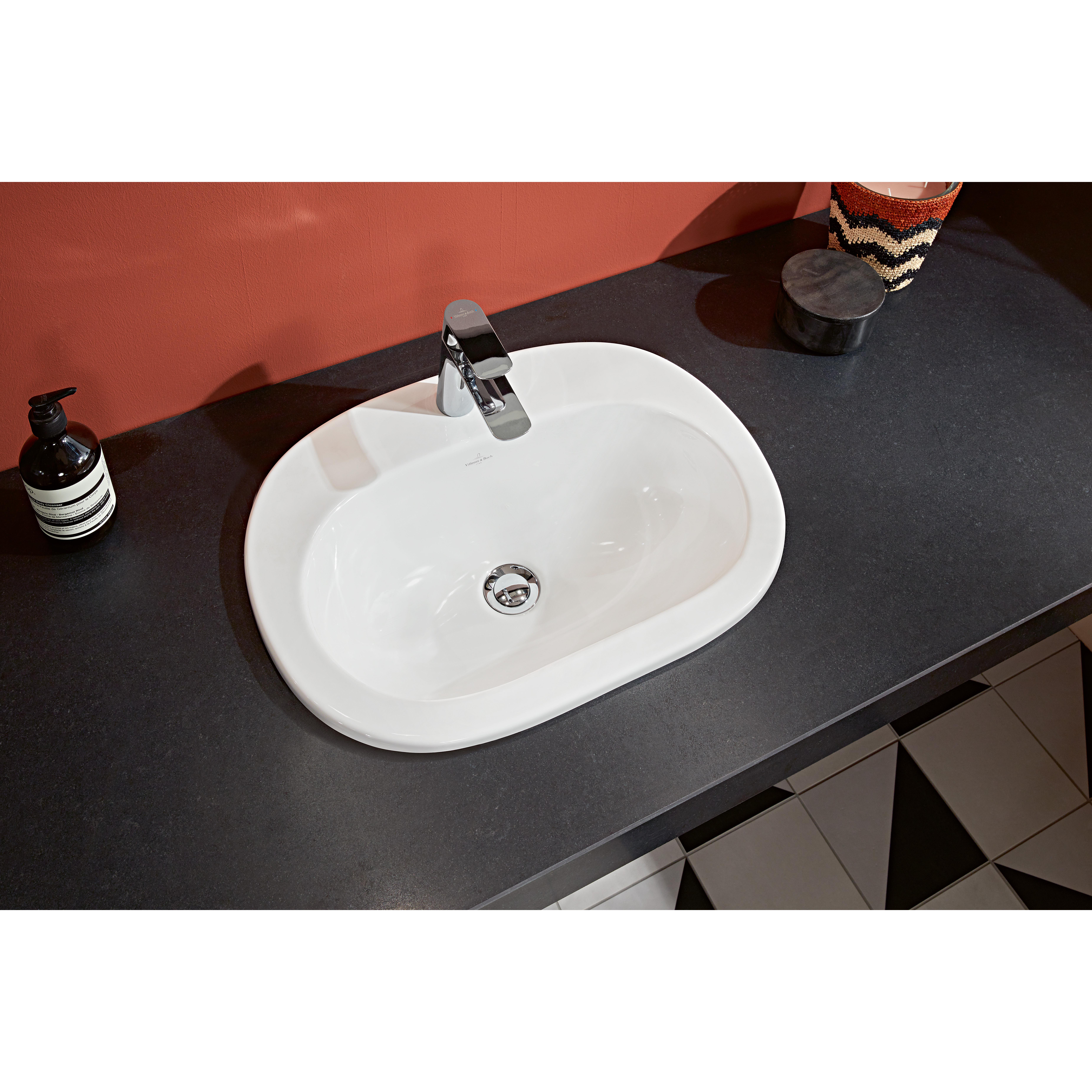 Tvättställ Villeroy & Boch O.novo Inbyggt 560 mm