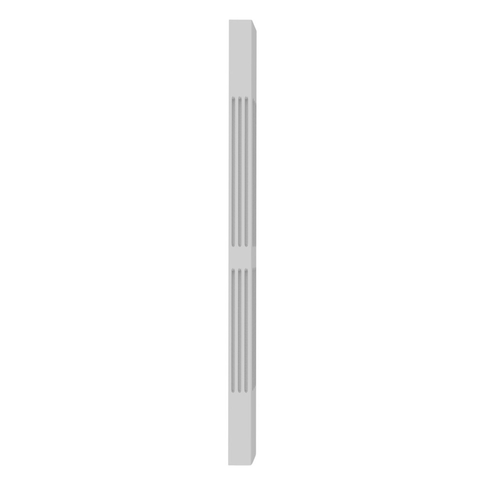 Pelare spårad grundmålad 135x135x2500 Vit