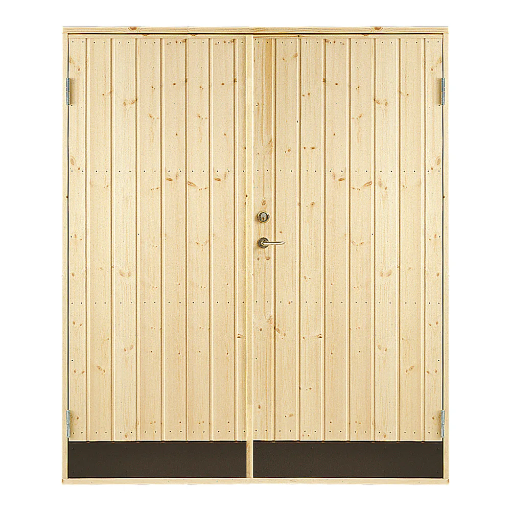 Dubbeldörr Jabo 10° Rak 15,3x19