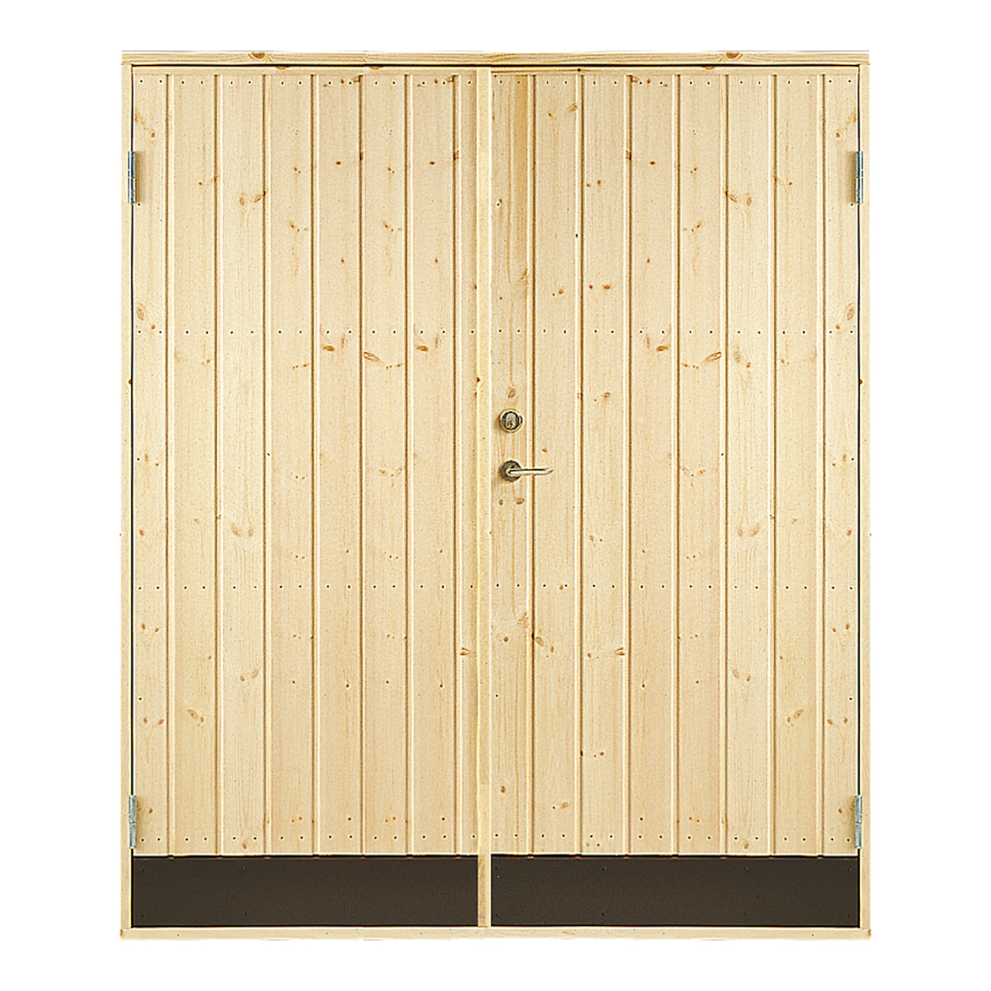 Dubbeldörr Jabo 10° Rak 15,3x19