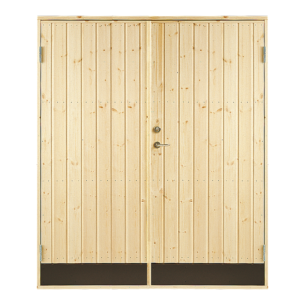 Dubbeldörr Jabo 10° Rak 15,3x19
