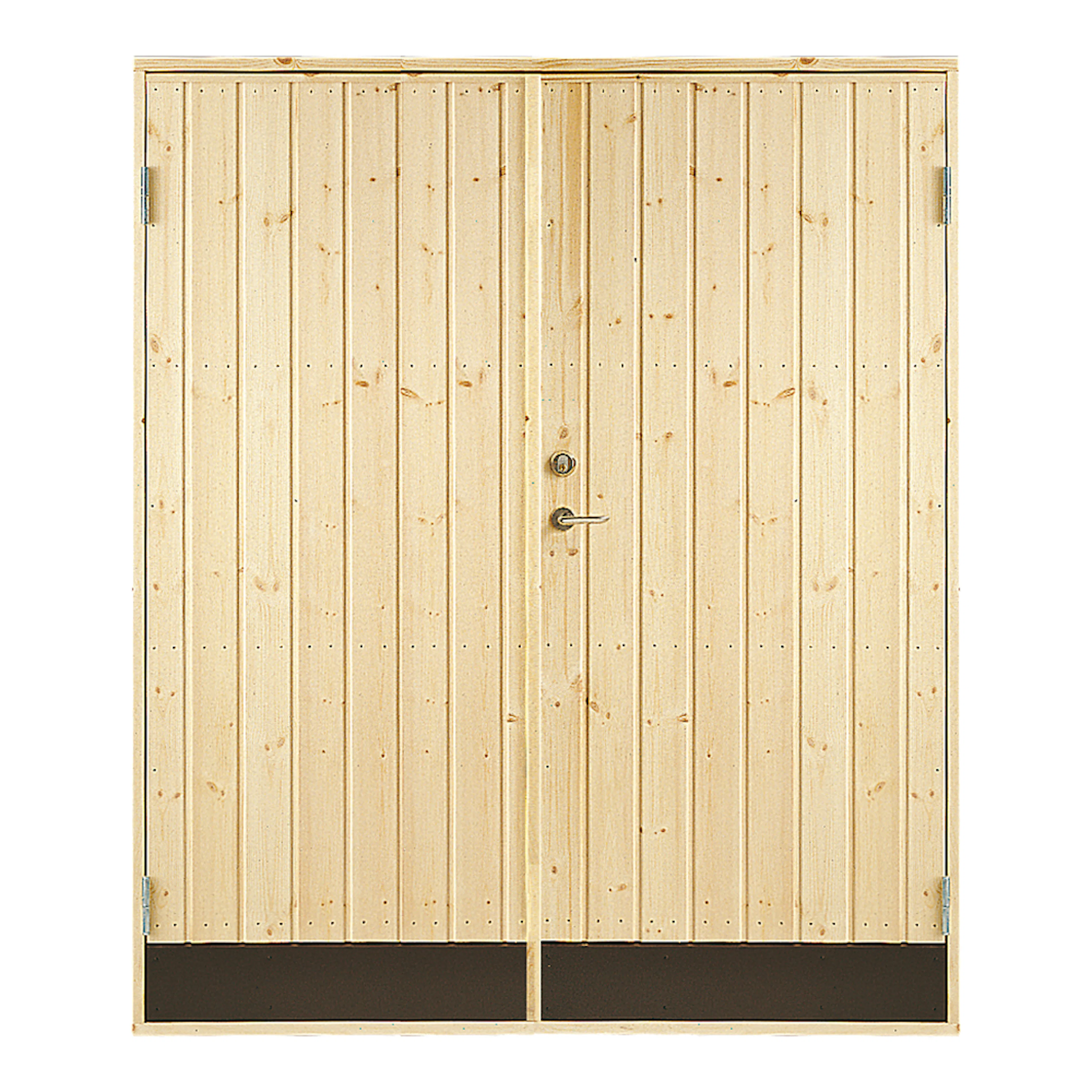 Dubbeldörr Jabo 10° Rak 15,3x19