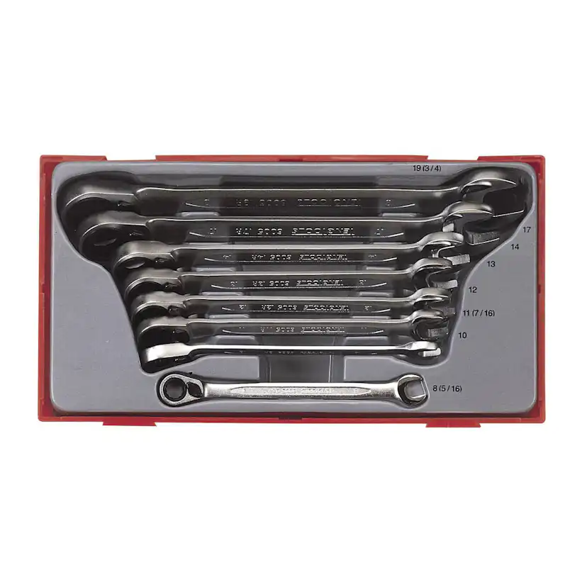 U-ringspärrnyckelsats 8 delar Teng Tools TT6508R