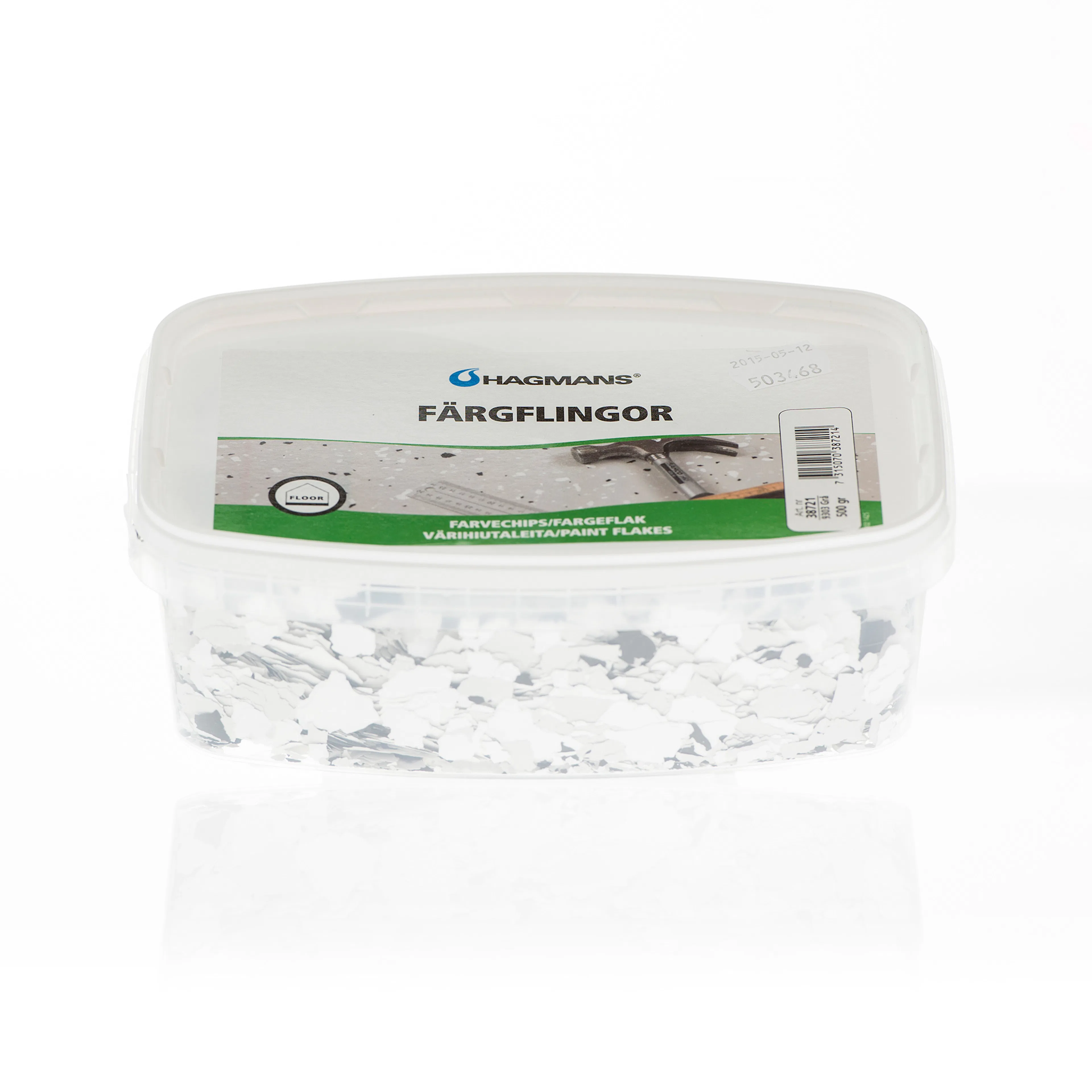 Färgflingor Hagmans 9303 Grå