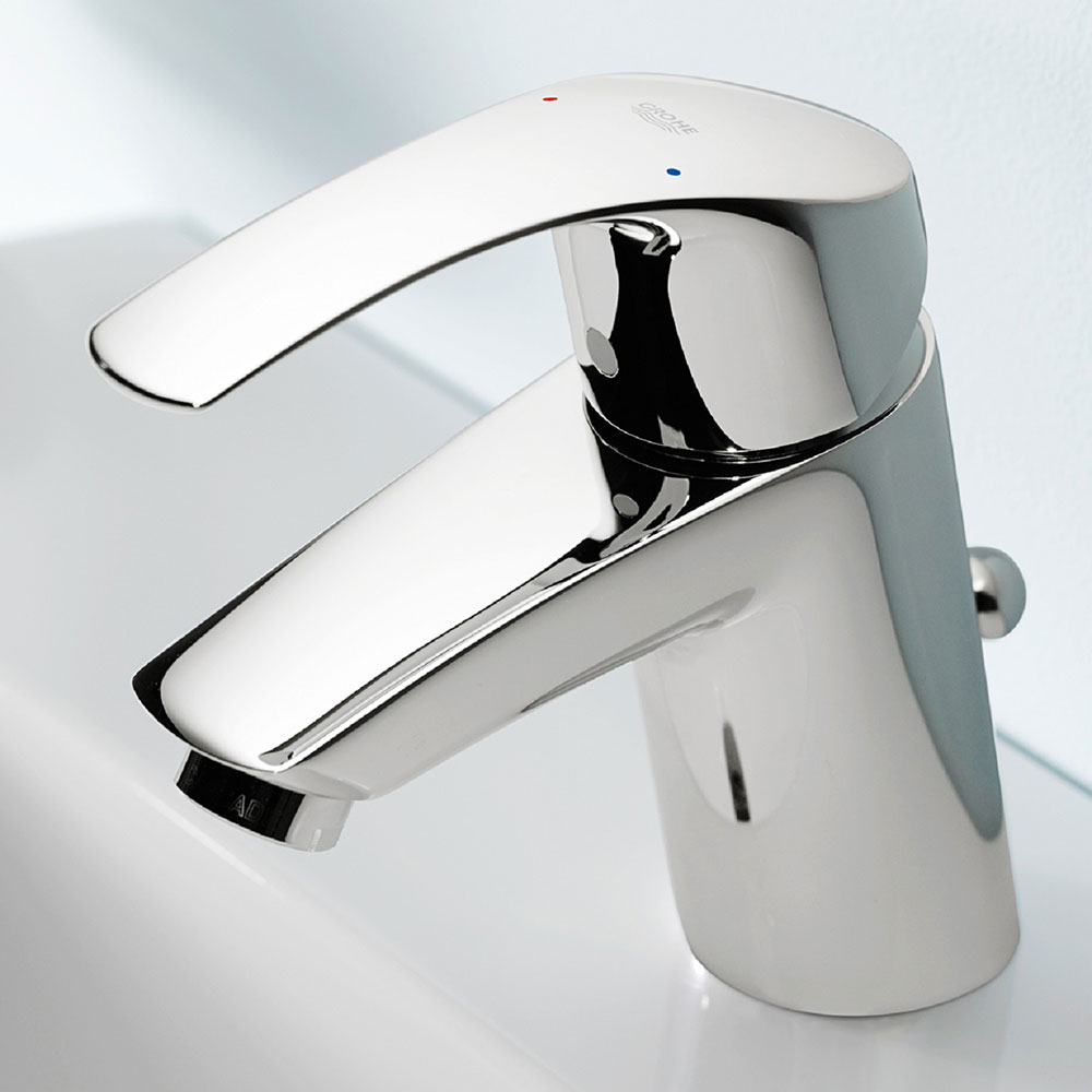 Tvättställsblandare Grohe Eurosmart med Kallstart