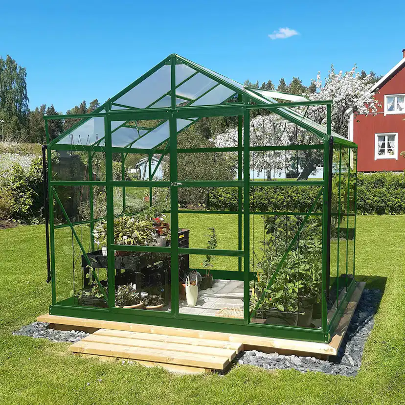 Växthus Metalcraft 4,9 kvm Rektangulärt