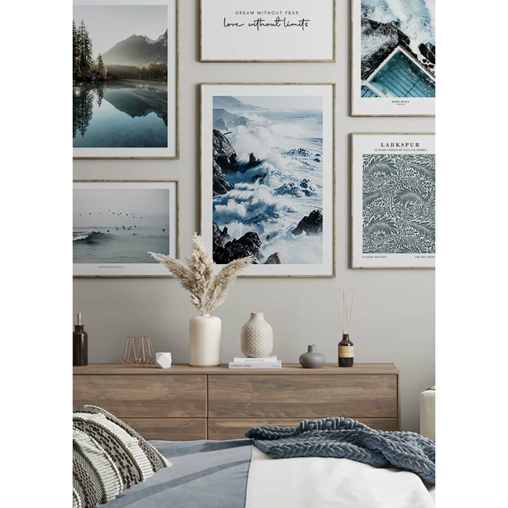 Poster Gallerix Pacific Ocean Coastline