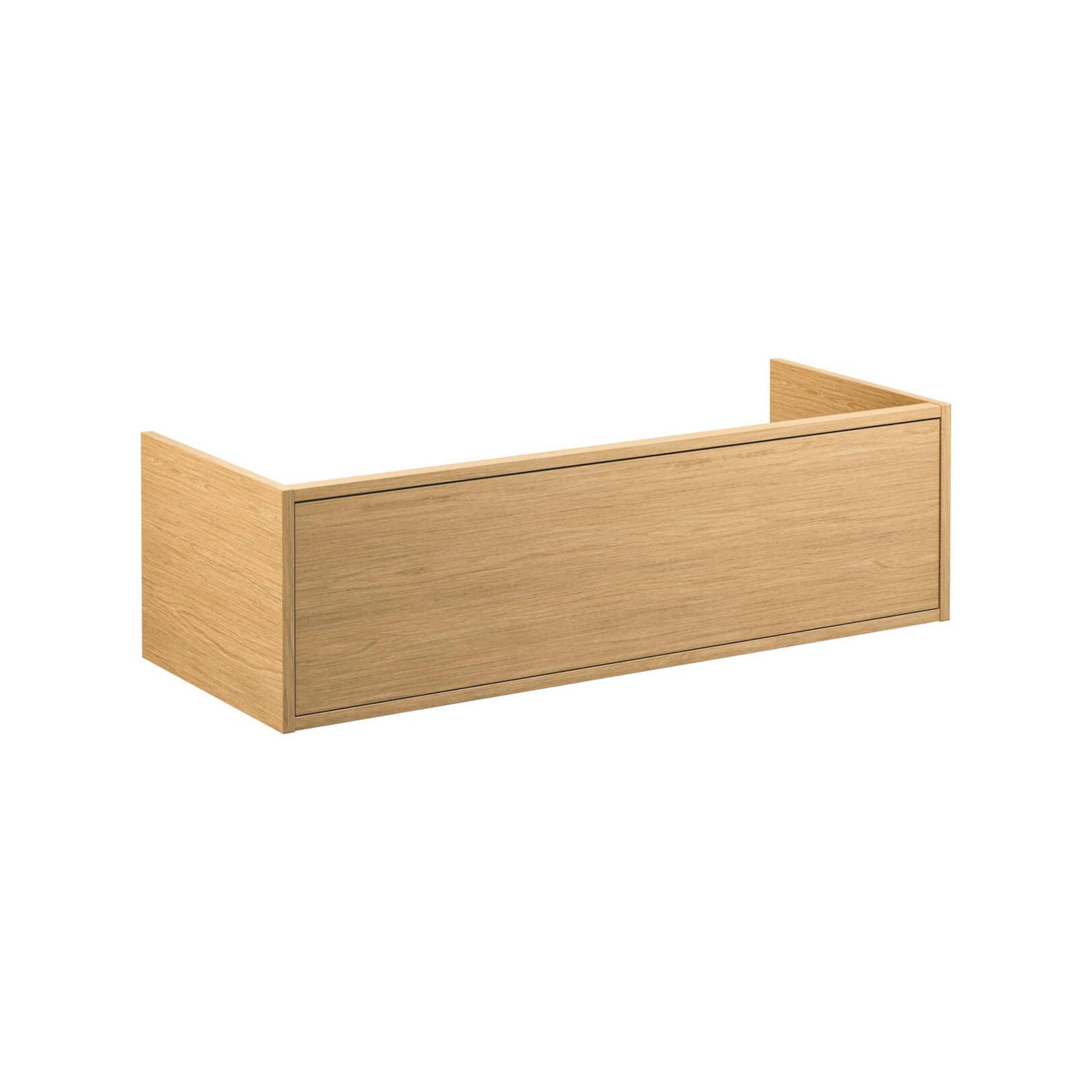 Kommodskåp Ducentic - 120 cm. Ljus ekfaner Ljus Ek