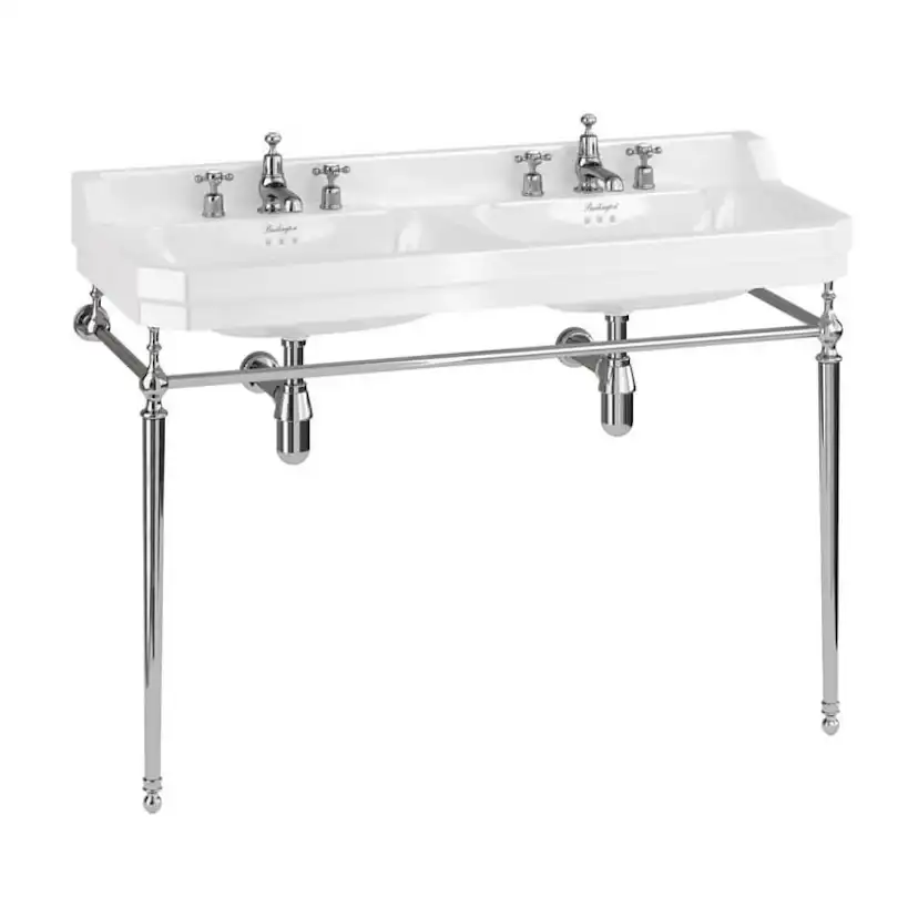 Tvättställ Burlington Edwardian 1200 mm Dubbelt