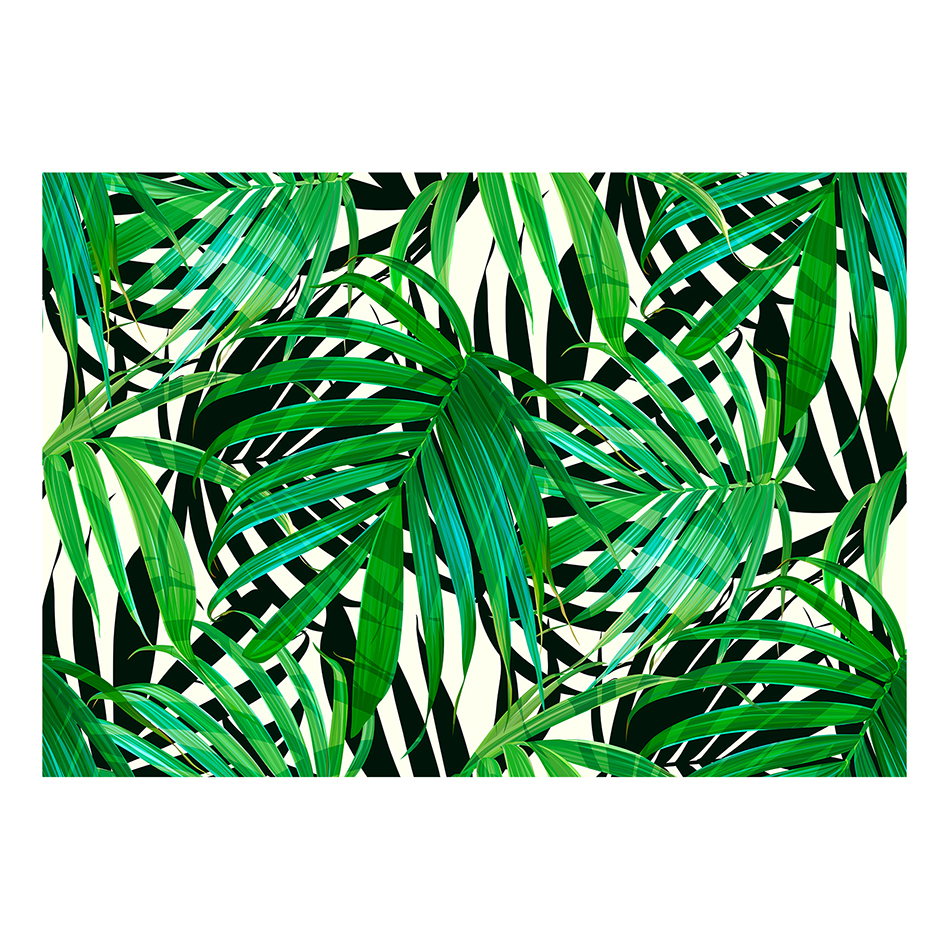 Tropical Leaves 150x105 Storlek: 150x105 cm