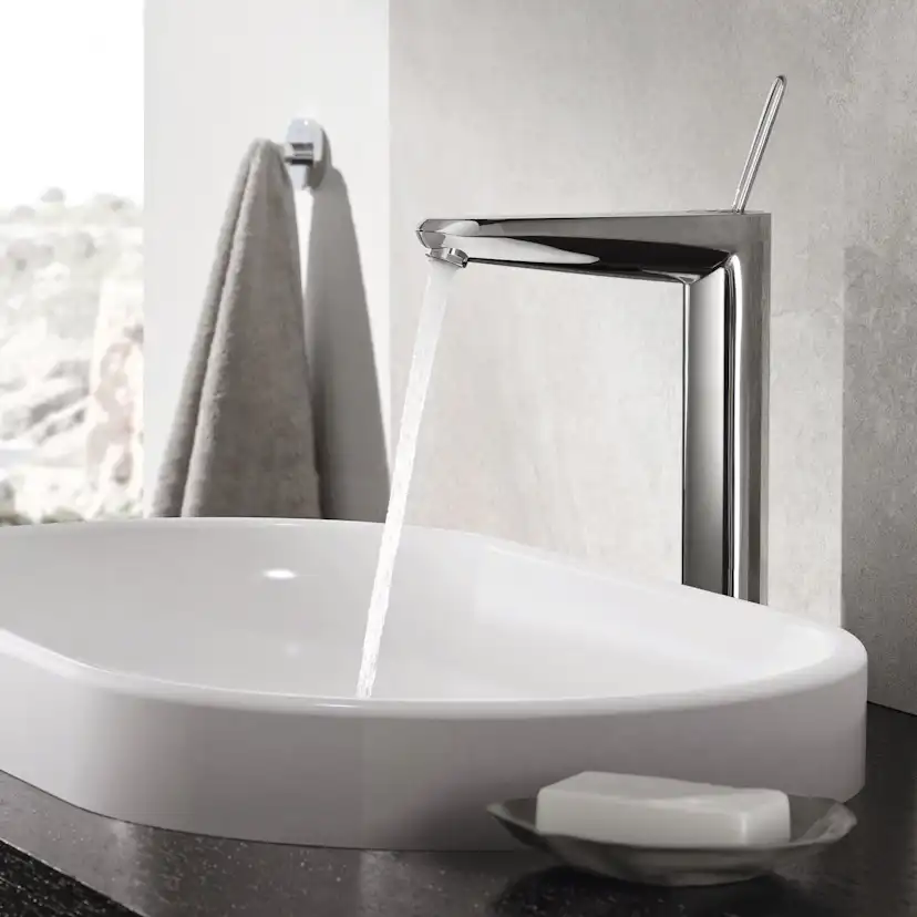 Tvättställsblandare Grohe Eurodisc Joy Xl-size Med Lyftventi Krom