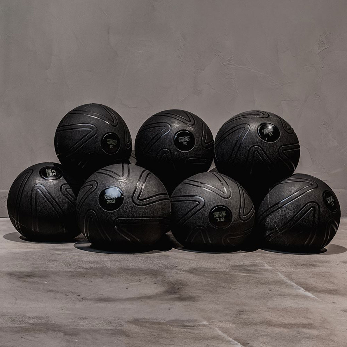 Slam Ball Master Fitness Nero