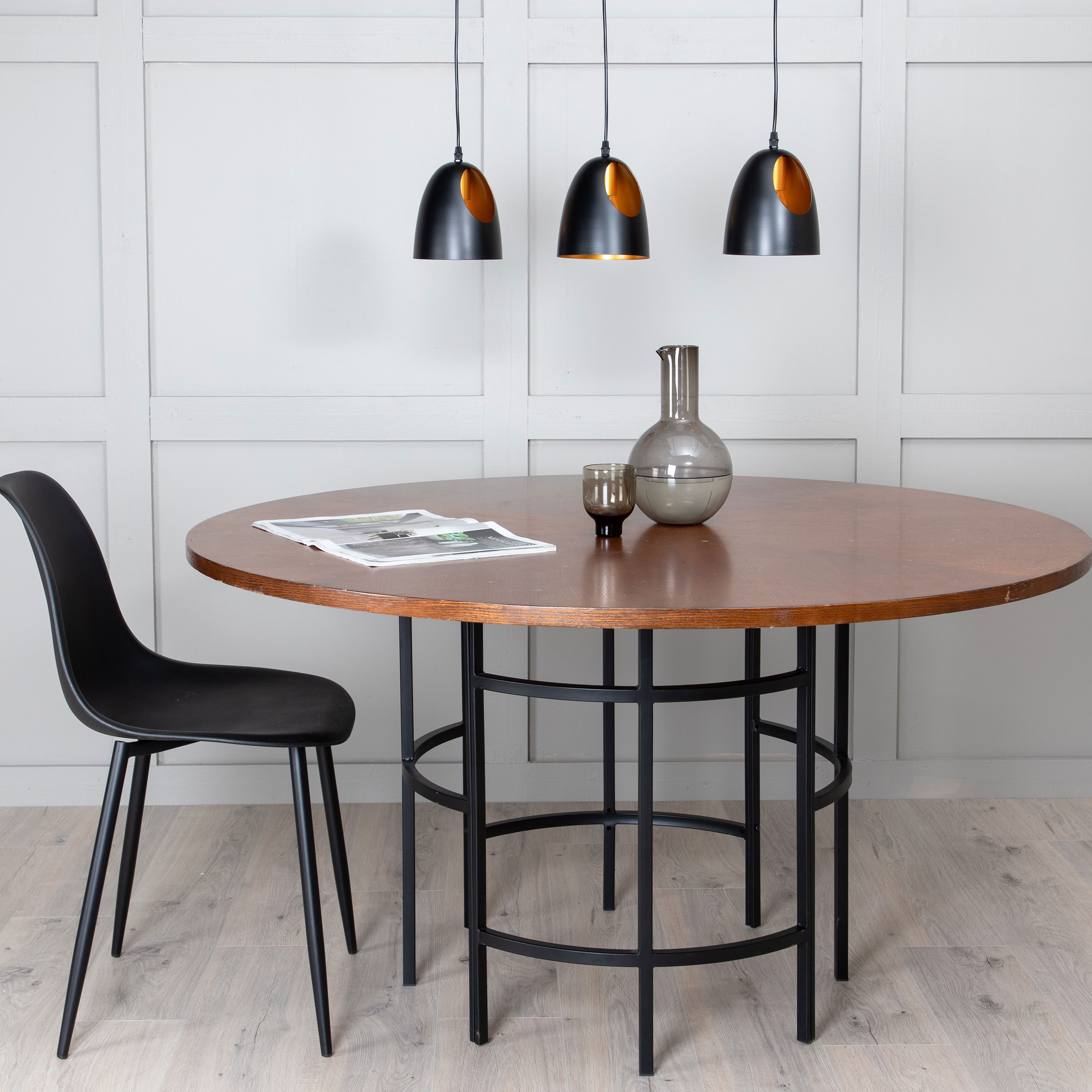 Taklampa Venture Home Emilio Rak 3L