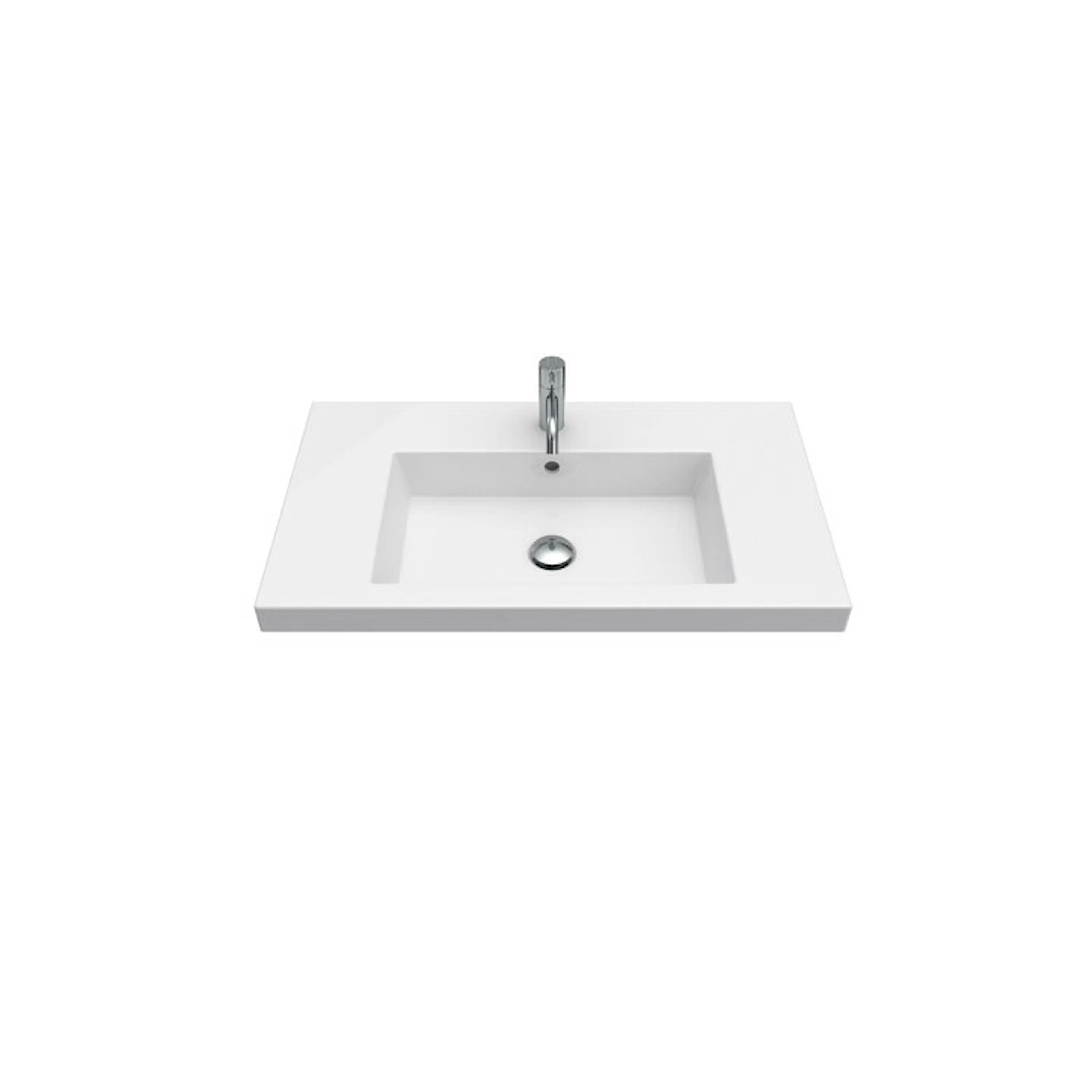 Tvättställ Ballingslöv Square 80 cm 80 cm