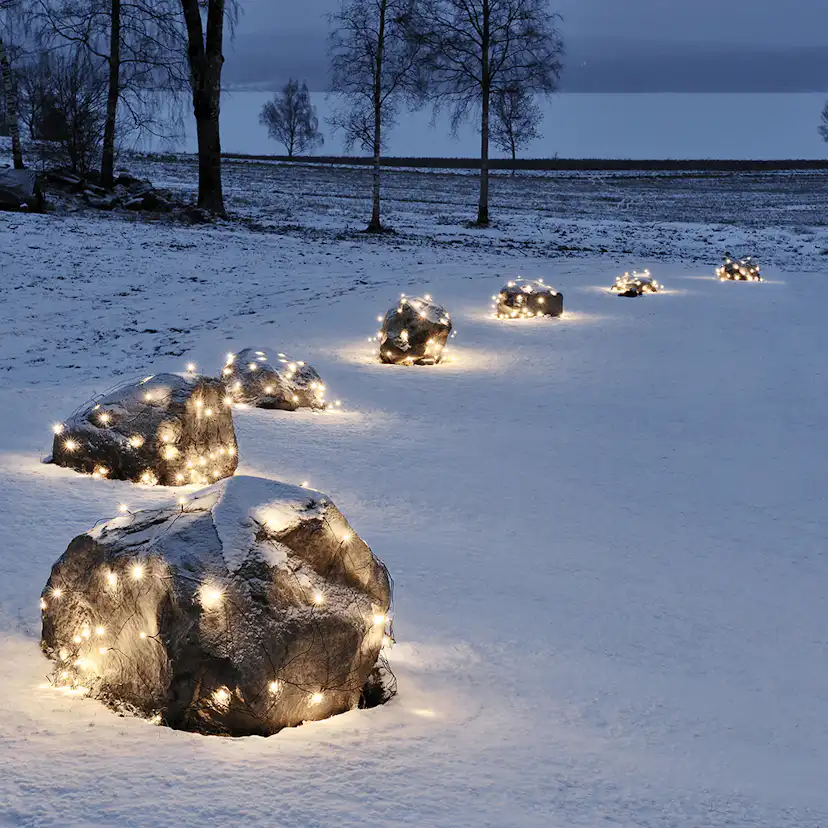 Ljusnät Gnosjö Konstsmide 64 st LED 2x2 m