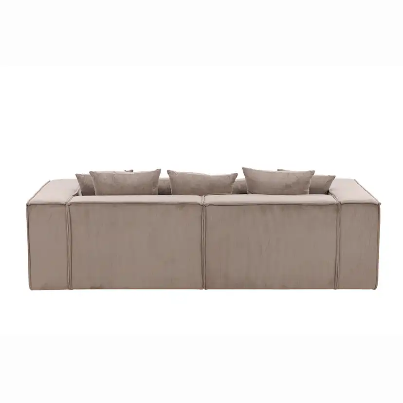 Soffa Vind Gillholmen Manchester Brun 3-Sits