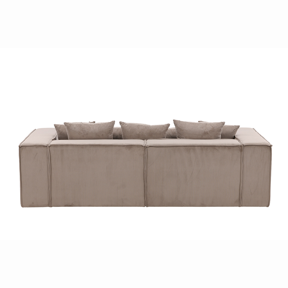Soffa Vind Gillholmen Manchester Brun 3-Sits