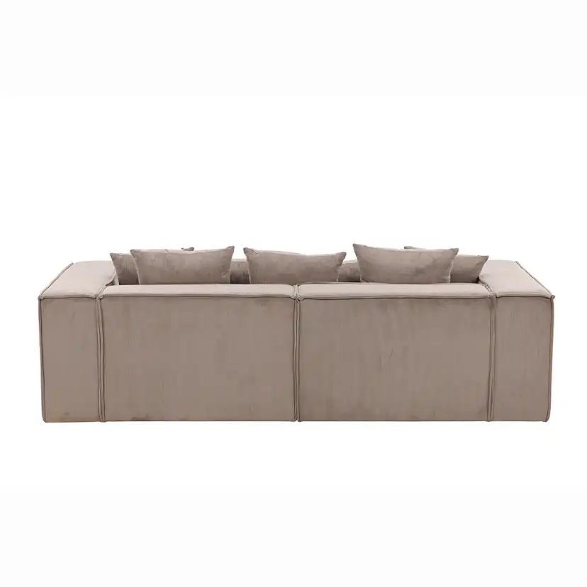 Soffa Vind Gillholmen Manchester Brun 3-Sits