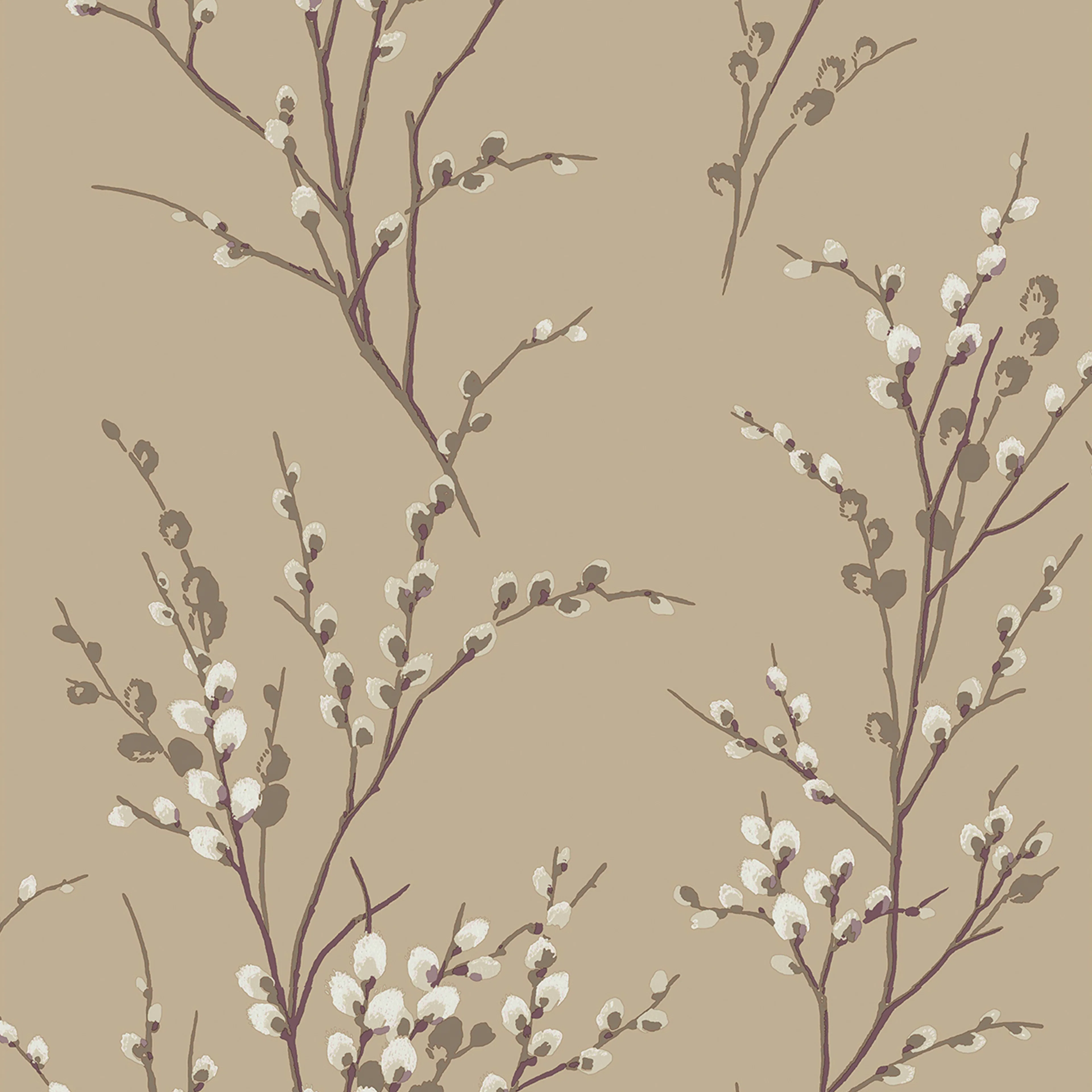 Tapet Laura Ashley Pussy Willow Naturel