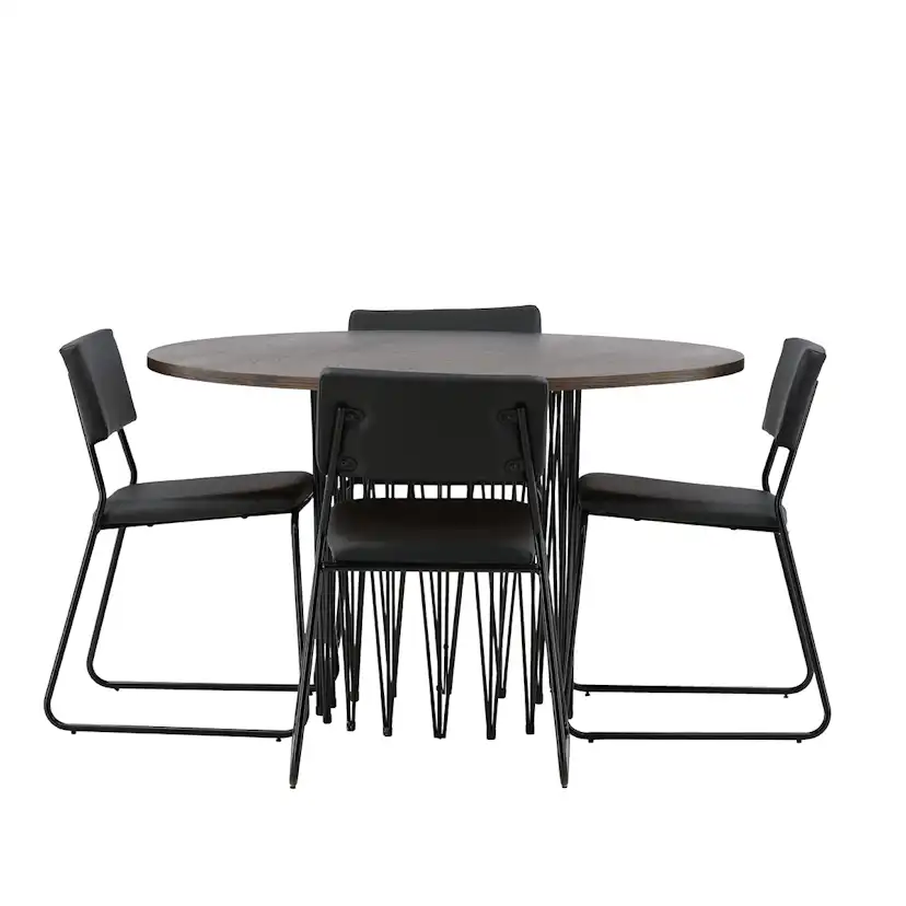 Matgrupp furniture/fashion Stone med 4 Kenth Stolar