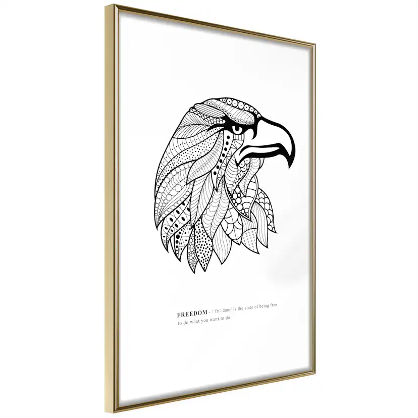 Poster Artgeist Affisch Eagle of Freedom