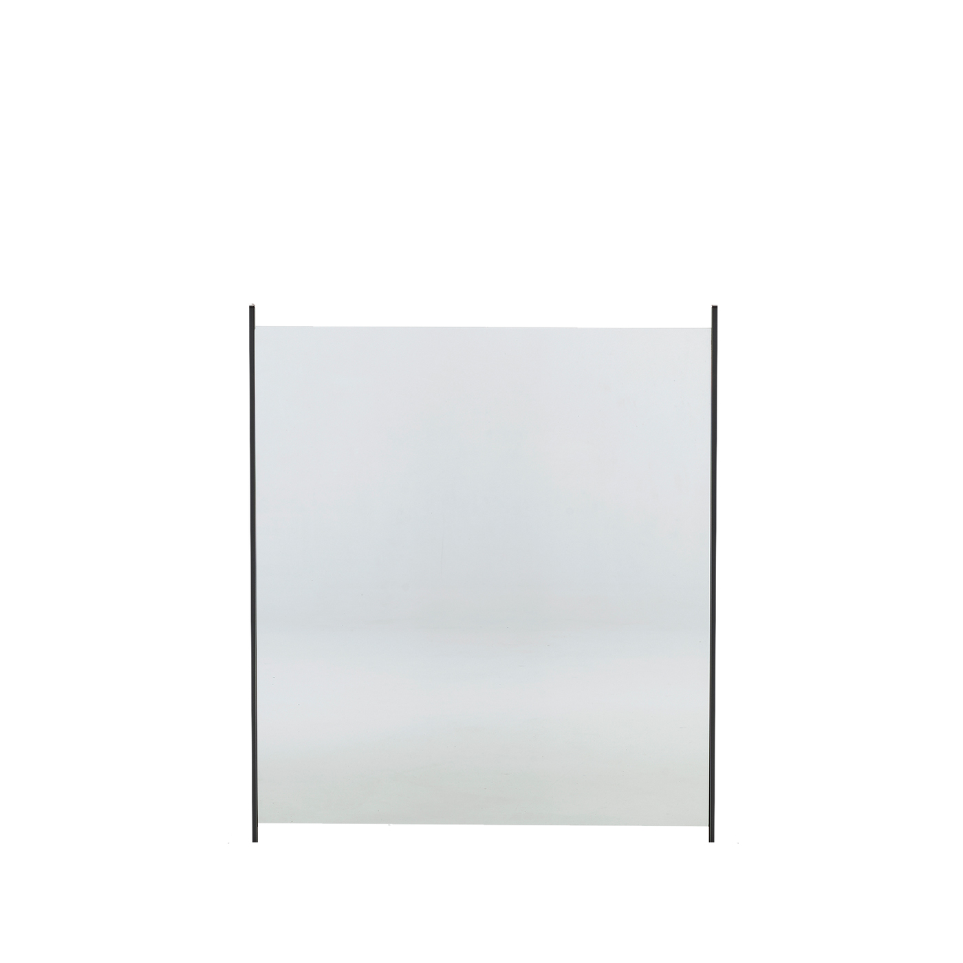 Glass fence for aluminium posts H:100 x W:90 cm, clear glass 900 mm