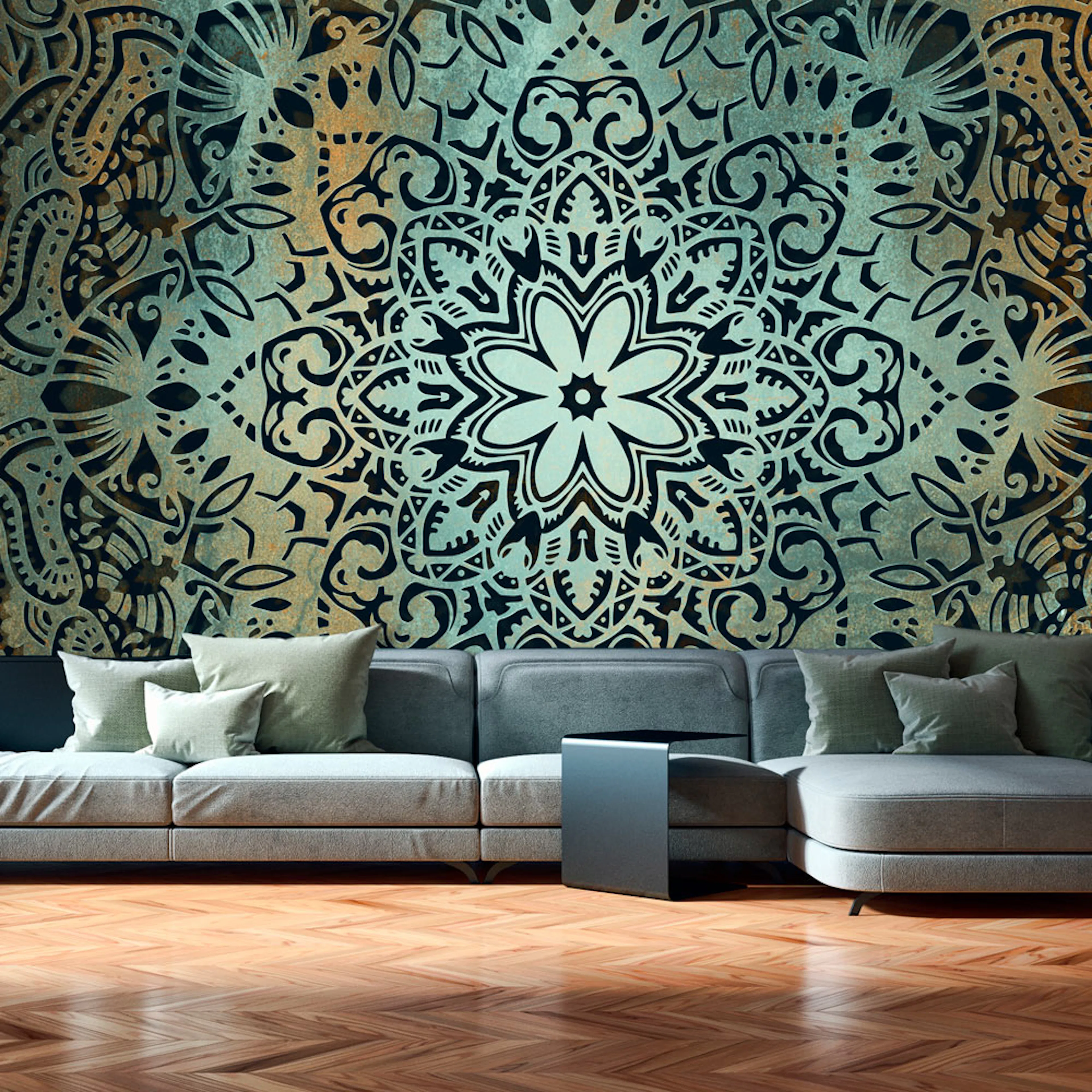 Fototapet Arkiio Självhäftande The Flowers Of Calm II 490x280