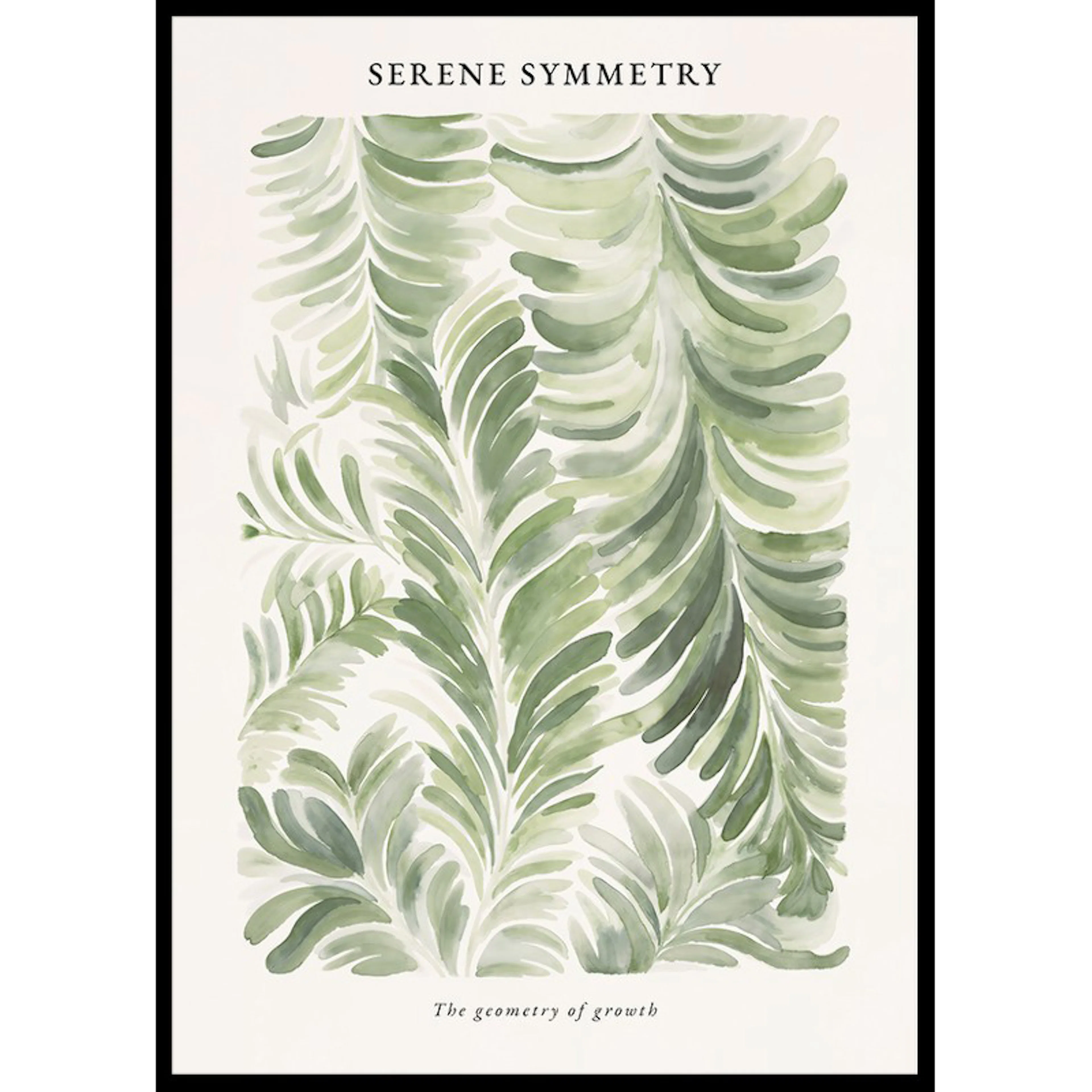 Poster Gallerix Serene Symmetry