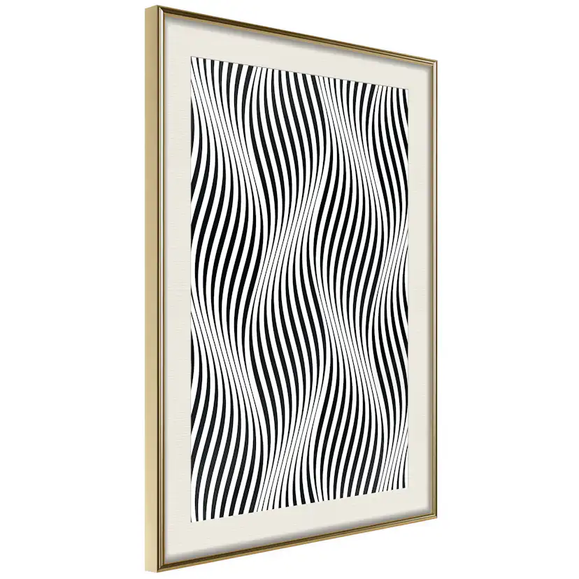 Poster Artgeist Affisch Optical Art