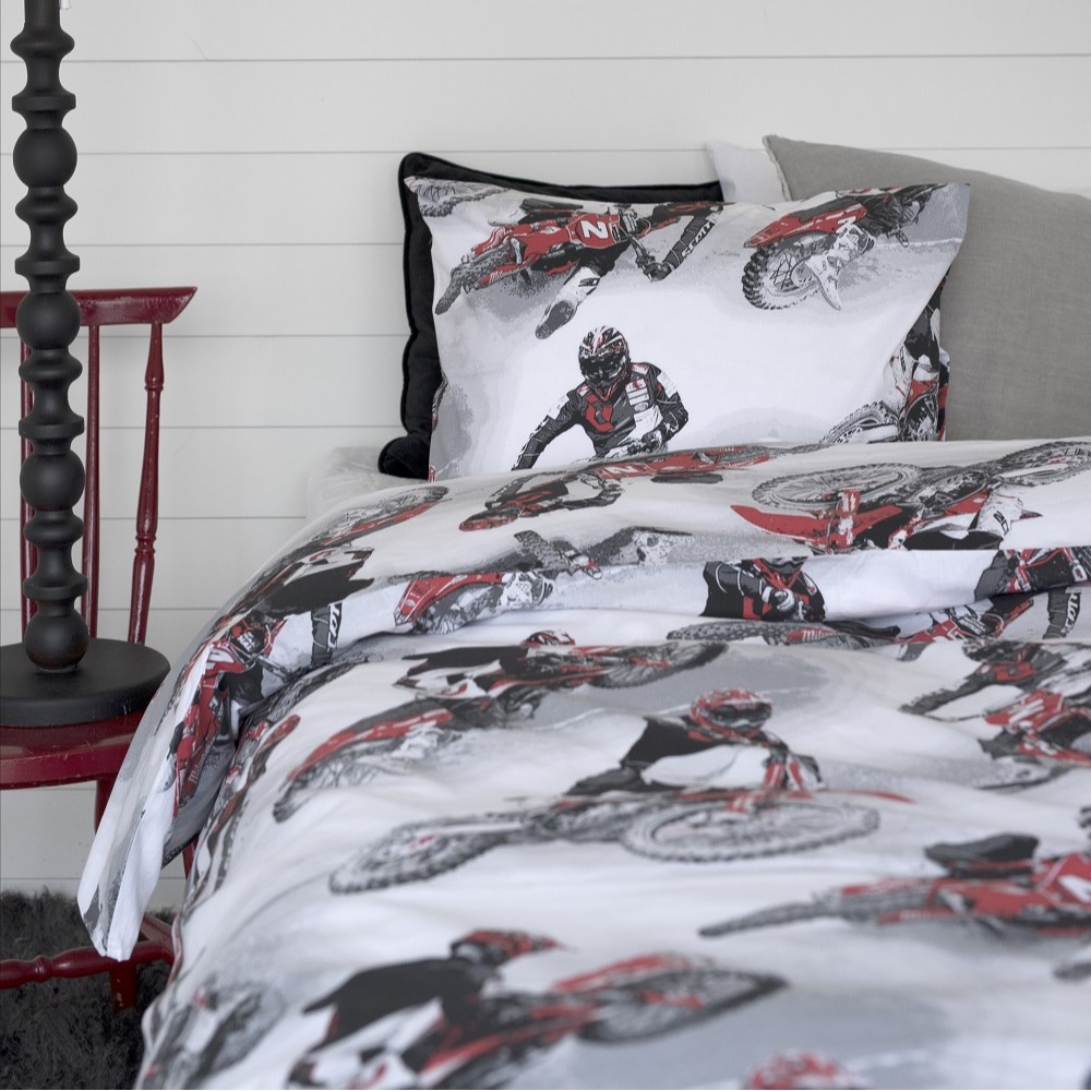 Påslakanset Borganäs of Sweden Cross Rider Enkelsäng