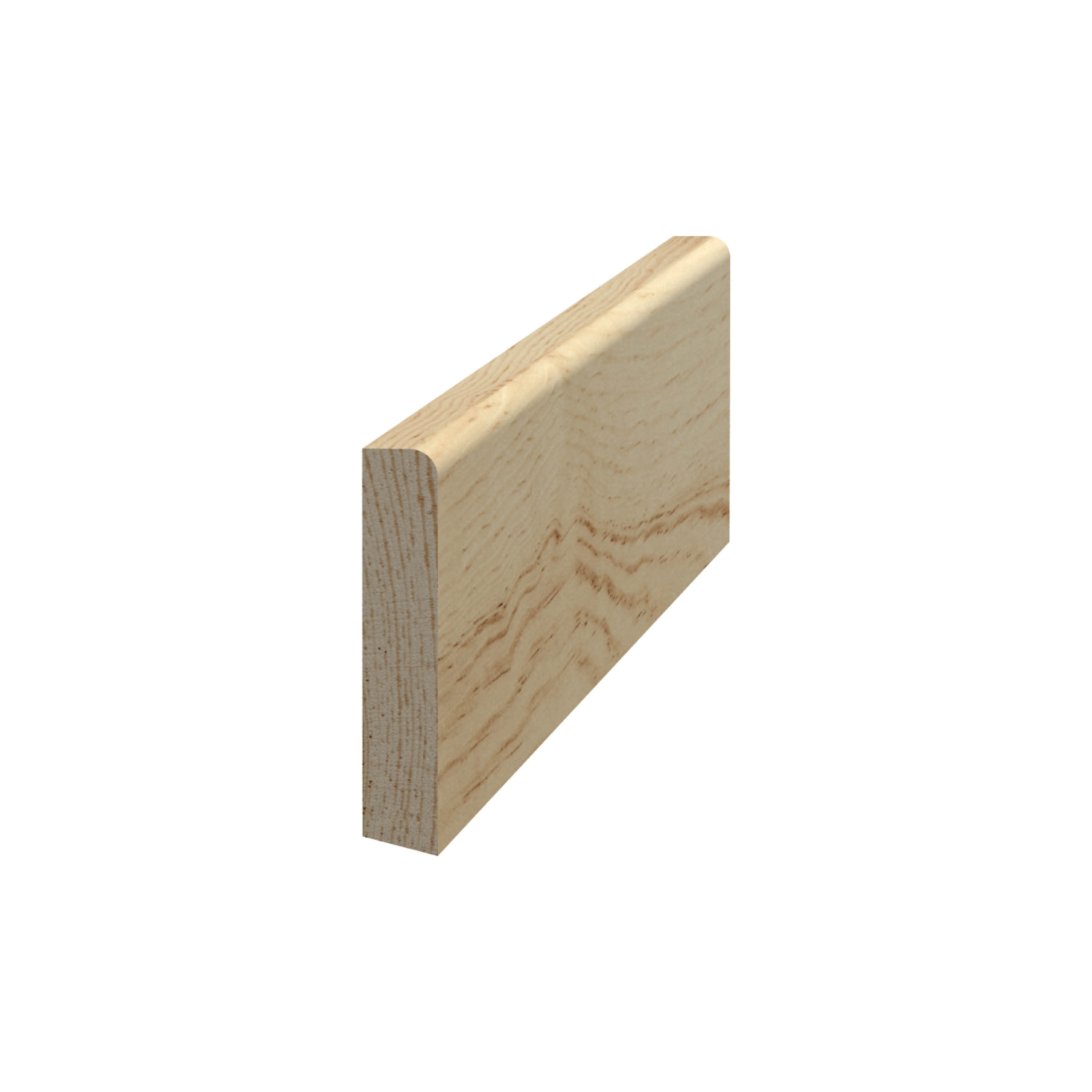 Smyglist Grimslöv Trä List 8x43 mm Obehandlad