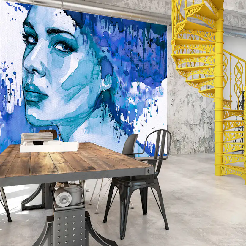 Fototapet Arkiio Blue Lady