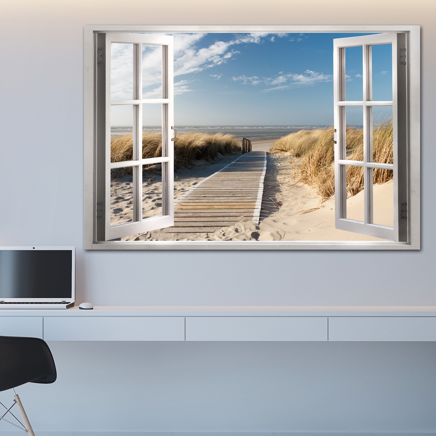 Tavla Arkiio Window View Of The Beach