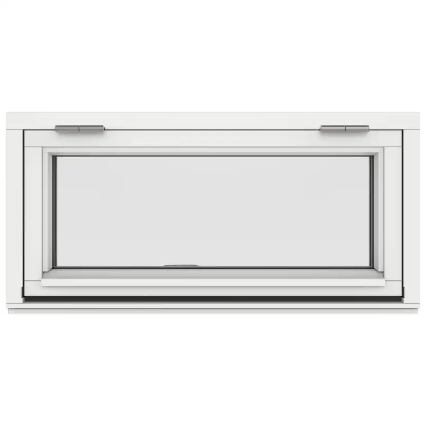 Överkantshängt Fönster Outline 3-Glas Trä