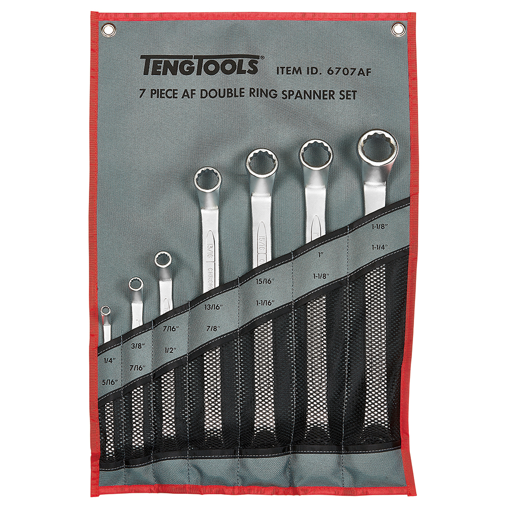 Ringnyckelsats Teng Tools 6707AF