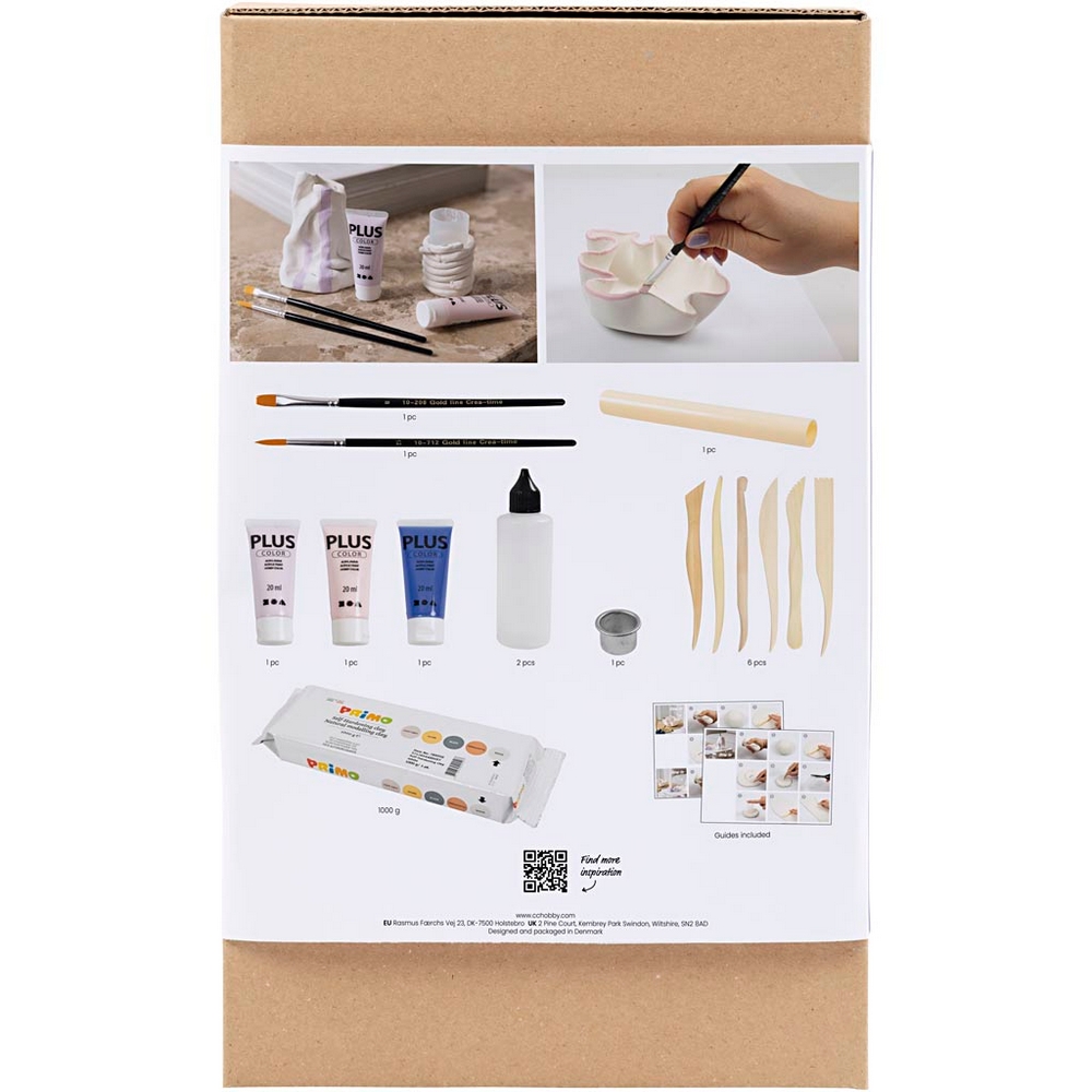 DIY-kit Creativ Company Modellera Krukor och Vaser