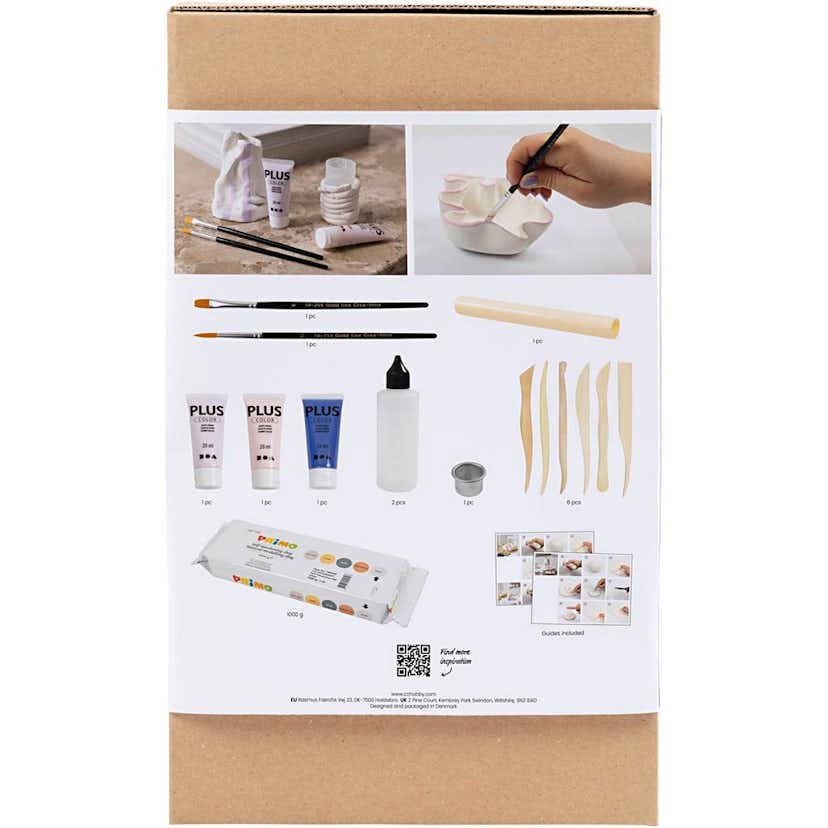DIY-kit Creativ Company Modellera Krukor och Vaser
