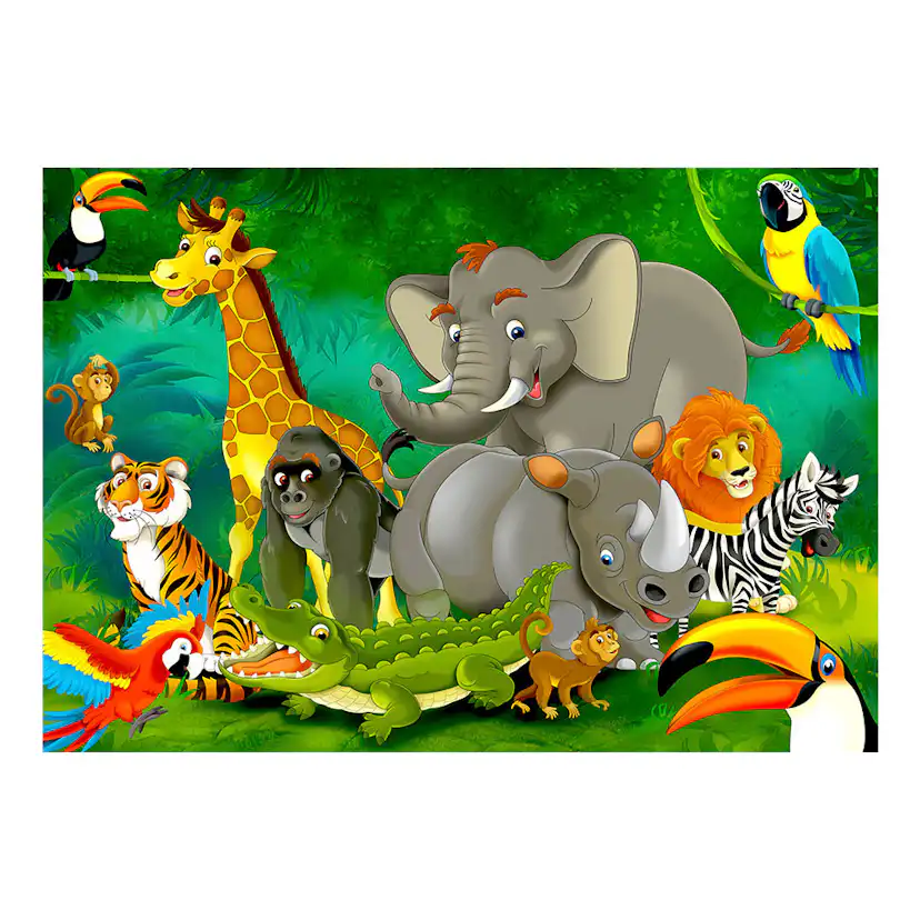 Fototapet Arkiio Colourful Safari