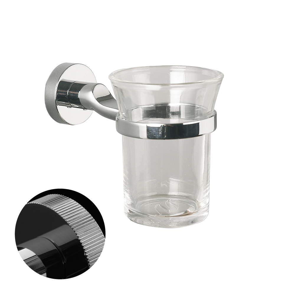 Bond Groove Mugghållare, krom Krom