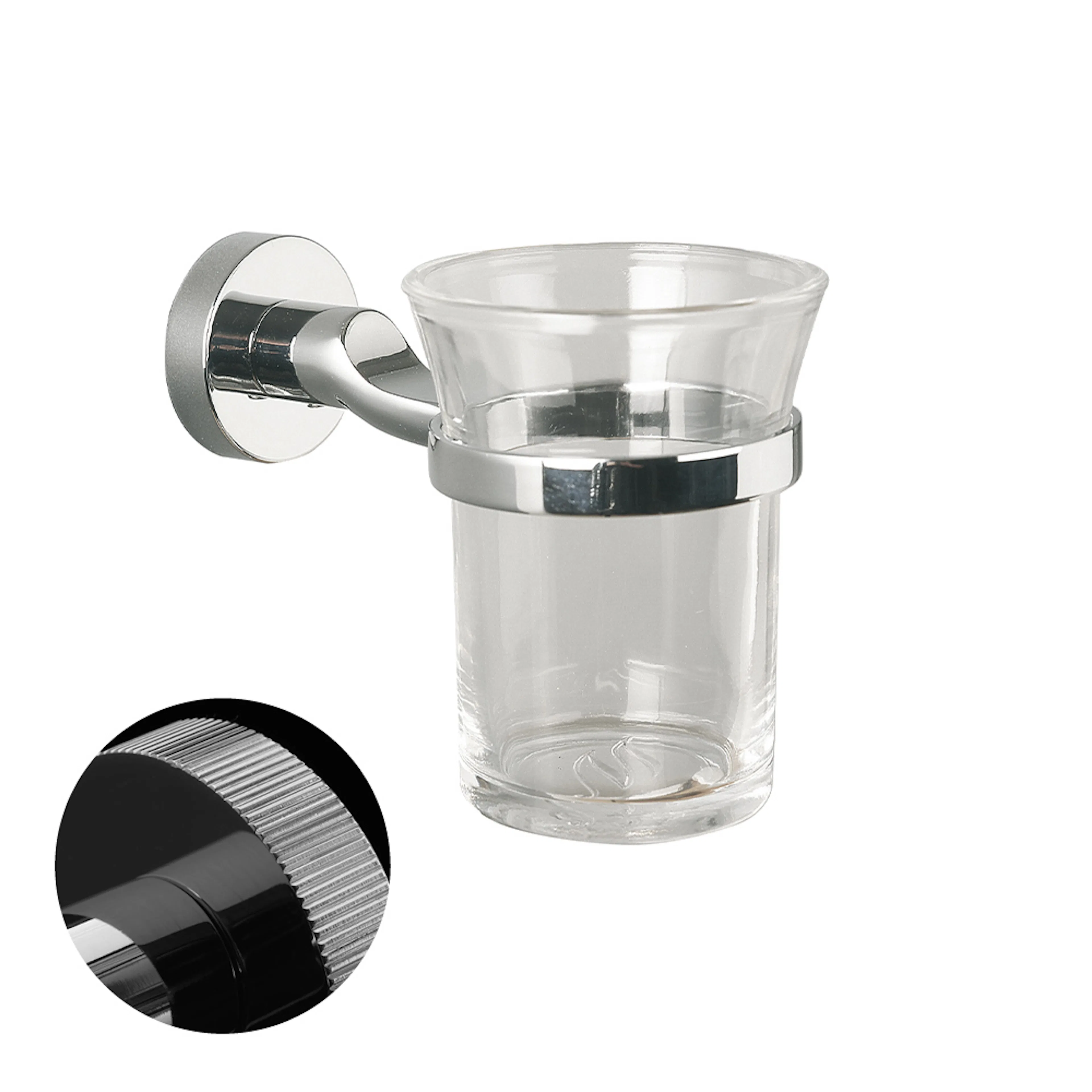 Bond Groove Mugghållare, krom Krom